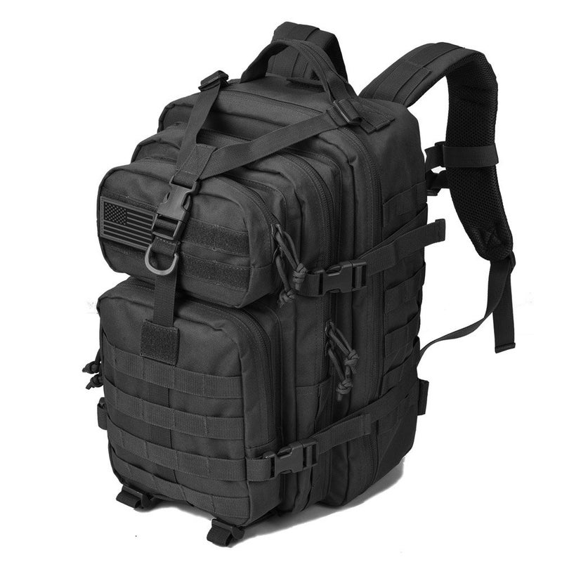 REEBOW GEAR Military Tactical Backpack 3 Day Assault Pack Army Molle Bag Backpacks Rucksack 35L Black - Image 2